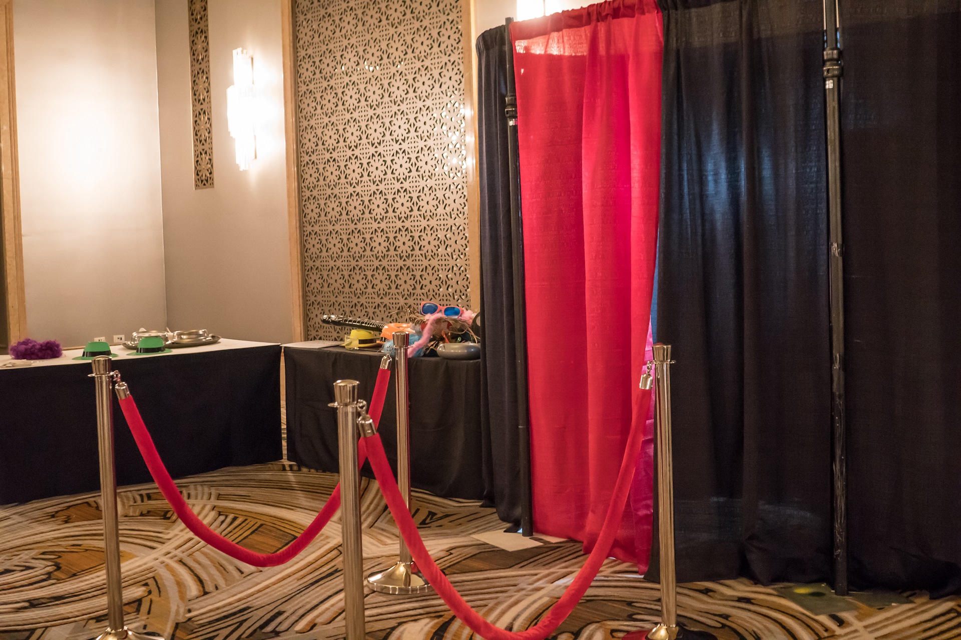 Photo booth at party event