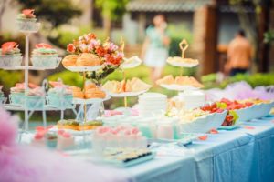 Desserts table